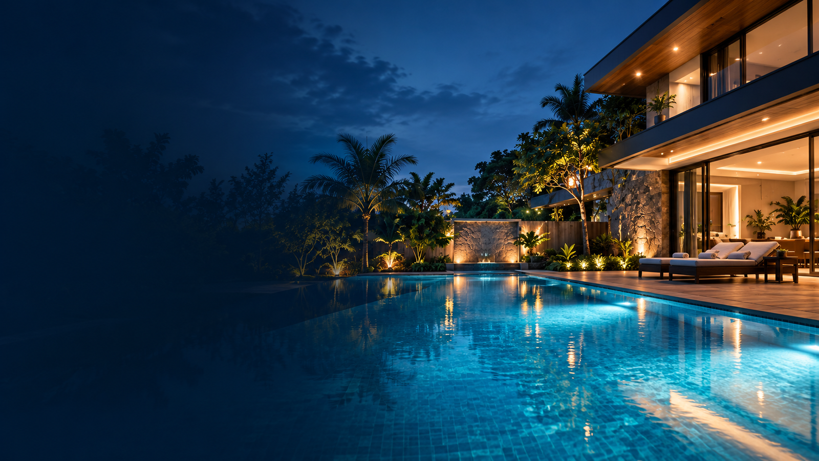 Luxury swimming pool project